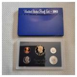 LB Proof set US coins 1983