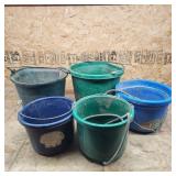 YD 5pc livestock buckets Some heated