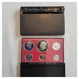 LB Proof set US coins 1973