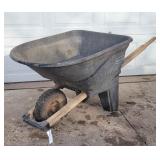 YD Wheelbarrow Rubbermaid Pneumatic Tires