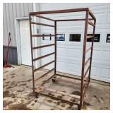 YD Rolling Steel Rack 44x44x72"