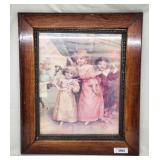 T3 Print In antique frame 23x27"