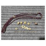 L3 9pc Earrings 14K Gold Bracelets, rings