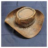 Cowboy hat Leather youth Small