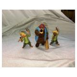 3pc Splash Mountain, Song of Vintage Figurines