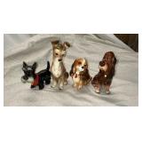 4pc Disney Lady & the Tramp 1 Vintage Figurines