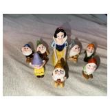 8pc Disney Snow White Vintage Figurines