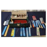 T5 Files Tackle box Compass Small wood chisel
