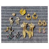 L3 9pc Earrings Costume Jewelry