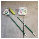 C3 6pc Mops & Mop heads,