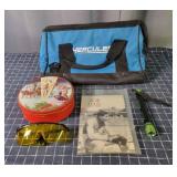 5pc I3 Hercules Tool Bag Joe Louis Stamp Cookie Ti