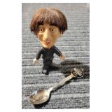 M3 2pc Remco 1964 John Lennon Figure, beatles spoo