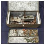 T5 Galvanized Tool box 6 X 7 X 15 inch