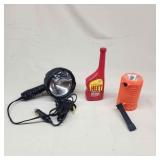 T6 3pc Camp lantern, Spot Light, injector cleaner,