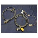 H3 4Pc electrical cords 220 V Includes a 220-110 A