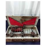 T4 stove Camping Coleman Aluminum colamn 3 burner