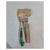 T2 3Pc Axe head Wedge hatchet