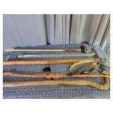 T4 5pc Cane Walking Stick Wood