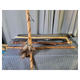 T4 5pc Cane Walking Stick Wood