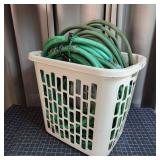 YD hose with nozzle & basket