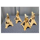 E5 4pc automotive jackstands