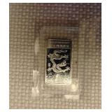 LB Silver bar 1/2 OZ year of dragon Silver