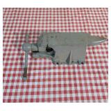 T4 bench vise anvil 27 pounds