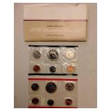 LB Mint set Us  coins 1986