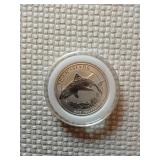 LB Silver Tiger shark 1/2 OZ Half dollar Silver