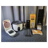 H2 5pc Black and Decker Rice Cooker Can Crusher