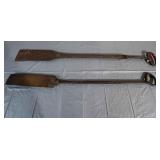 YD 2pcs ice spuds 1  4 feet  1 46inc