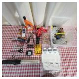 T2 50 plus stanly, cabelas mesc. tools