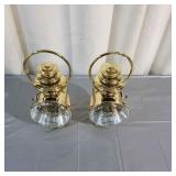 R3 2 pcs solar antique car lights 7X15