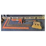 G3 6pc Level Caulk Gun Corner ruler