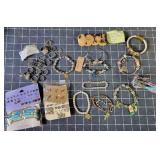 L3 25+pc Rosary Bracelet Bracelets Earrings