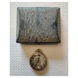 LB Elgin golf-filled Pocket watch mens