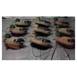 G1 9 Pc Ducks Decoy