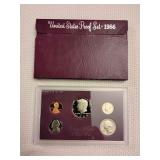 LB 1986 Proof set Us coin