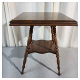 H1 wood table 24x24x28