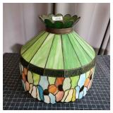 T1 Slag glass Lampshade 20x20"
