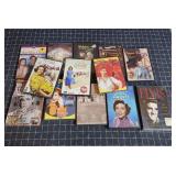 T1 16pc DVDs Betty white, Elvis,