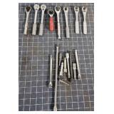T5 18 pieces craftsman willams extensions rachets