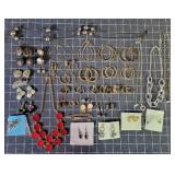 L3 35+pc Necklaces Hoop Earrings Hoop earrings and