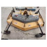 YD King Kutter brush hog 3pt 6 ft x 5 ft