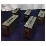 H2 5Pc 30 Cal Ammo can Military