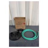 H3 3pcs dust colector garden hose lid fits 5 gal b