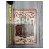 I2 Metal Sign 12 X 8 Coca-Cola