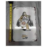 I2 Metal Sign 12 X 8 Lite beer