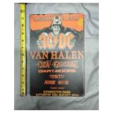 I2 Metal Sign 12 X 8 AC/DC