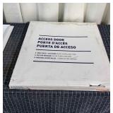 F3 access panel 26x26 metal with lock and key